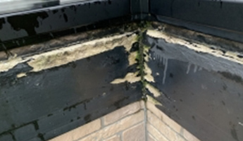 バルコニー笠木の劣化