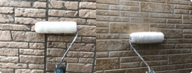 塩ビ鋼板は専用のプライマーを塗布