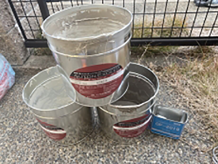 実際に使用した材料です。