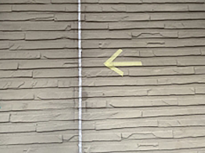 コーキングの打ち替えが完成しました。