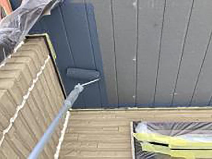 上裏仕上げ1回目を行います。