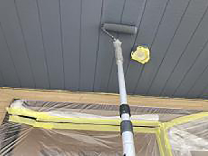 上裏仕上げ2回目を行います。