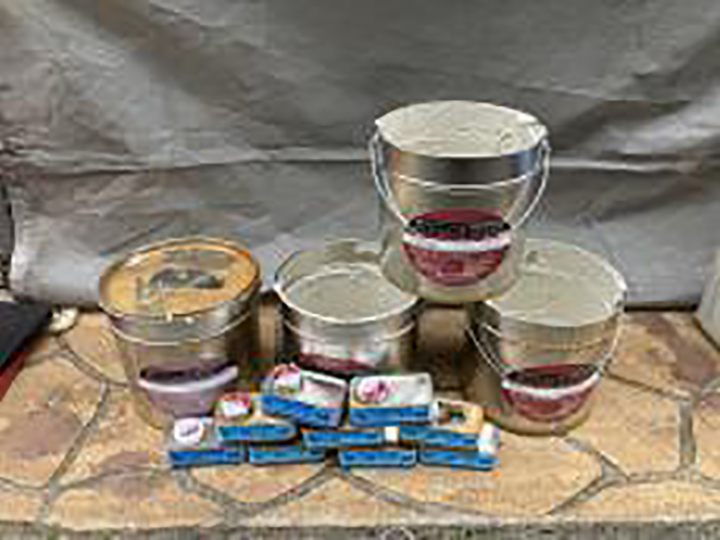 実際に使用した材料です。