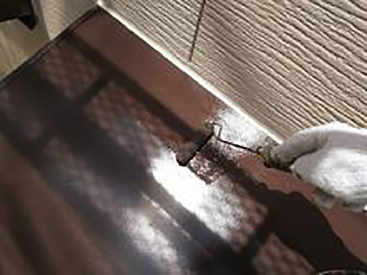 霧除け仕上げ2回目です。