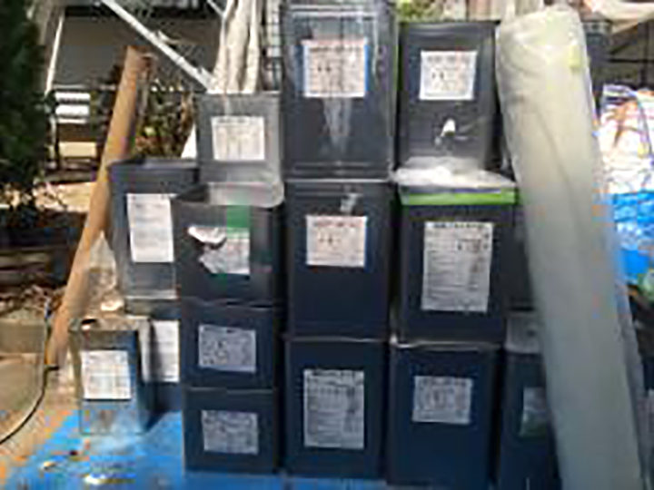 実際に使用した材料です。