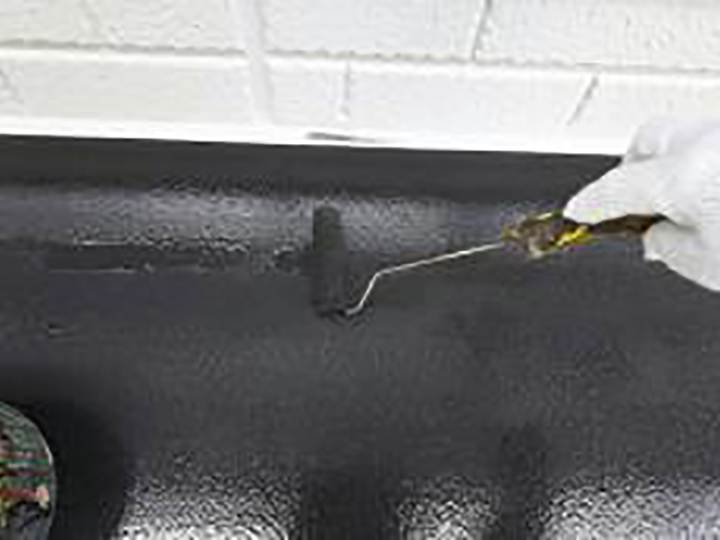 霧除け仕上げ2回目を行います。