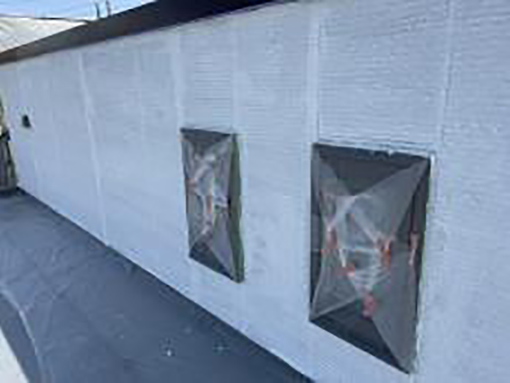 塗布後のお写真です。