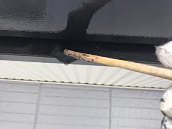 鼻隠し仕上げ2回目を行います。