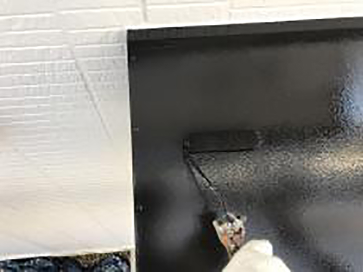 霧除け仕上げ2回目を行います。