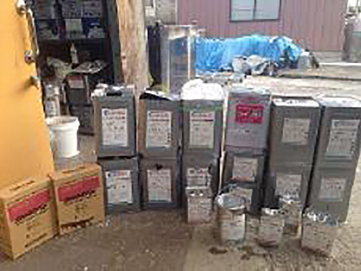 実際に使用した材料です。