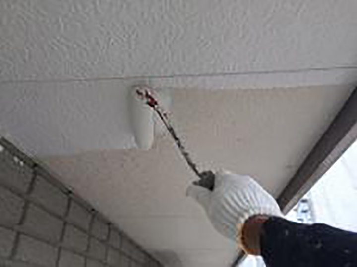 上裏仕上げ1回目を行います。