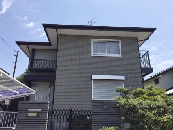 S様邸 屋根外壁塗装リフォーム／雨樋取替え