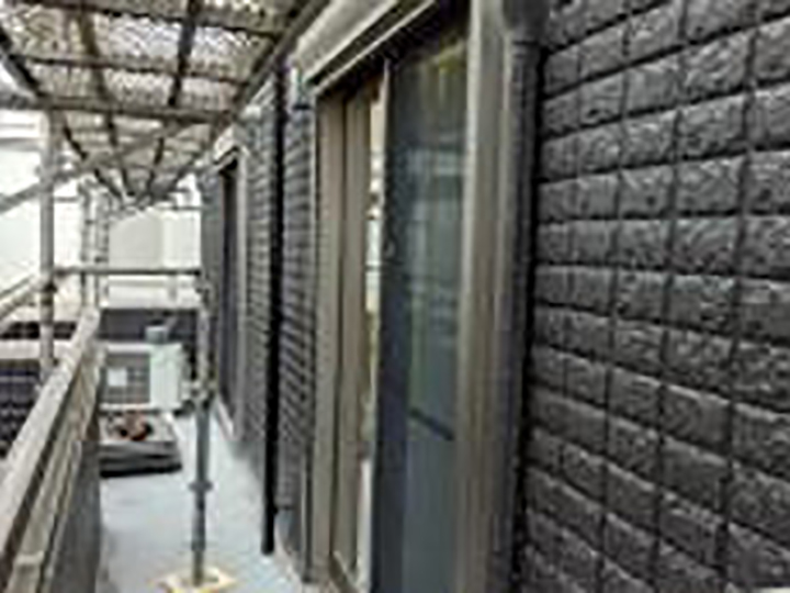 塗布後のお写真です。