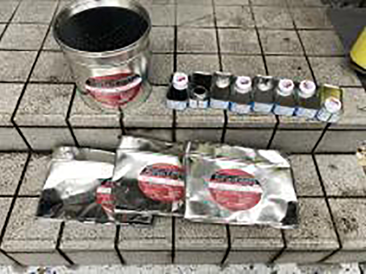 実際に使用した材料です。