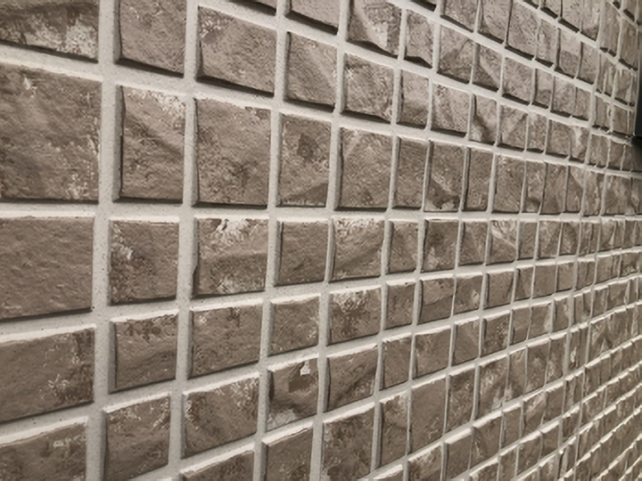 施工後のお写真です。<br />
この柄が塗装でできるんです！