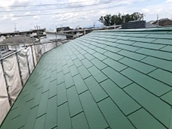 塗布後のお写真です。