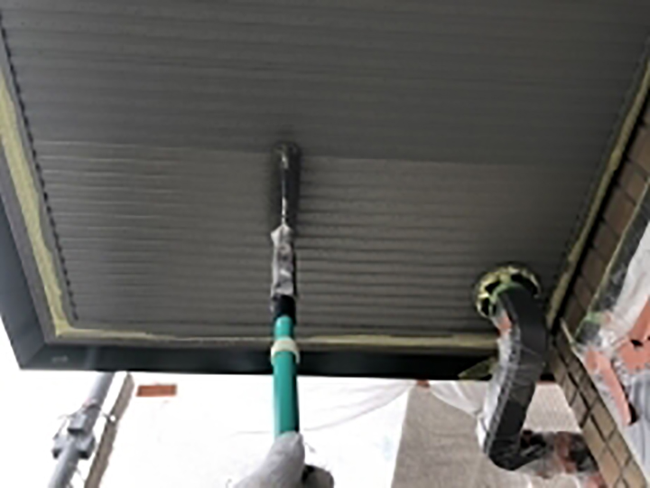 上裏仕上げ2回目を行います。