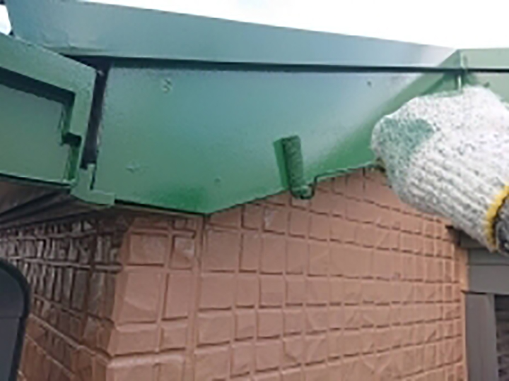 破風仕上げ2回目です。