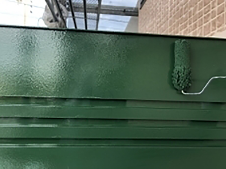 霧除け仕上げ2回目です。