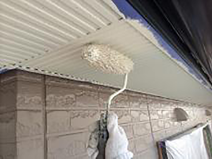 上裏仕上げ2回目を行います。