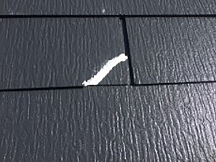 クラックを補修します。