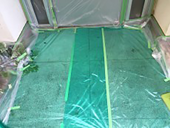 その他の養生部分です。