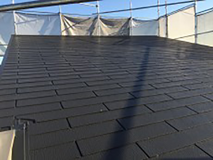 上塗りが完成しました。