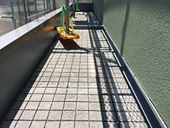 バルコニーマットを復元します。