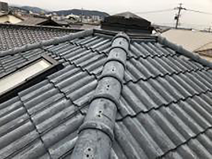 のし瓦を復元しました。