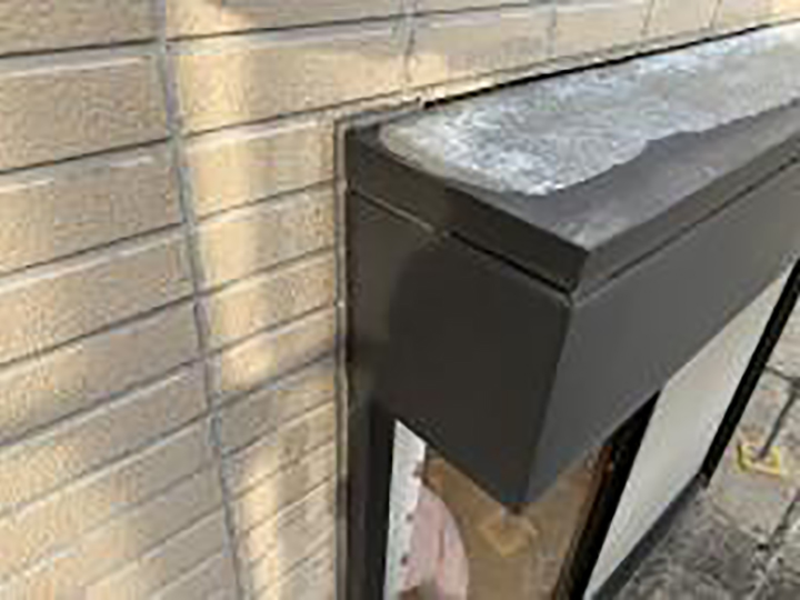 その他のコーキング打ち替え箇所です。