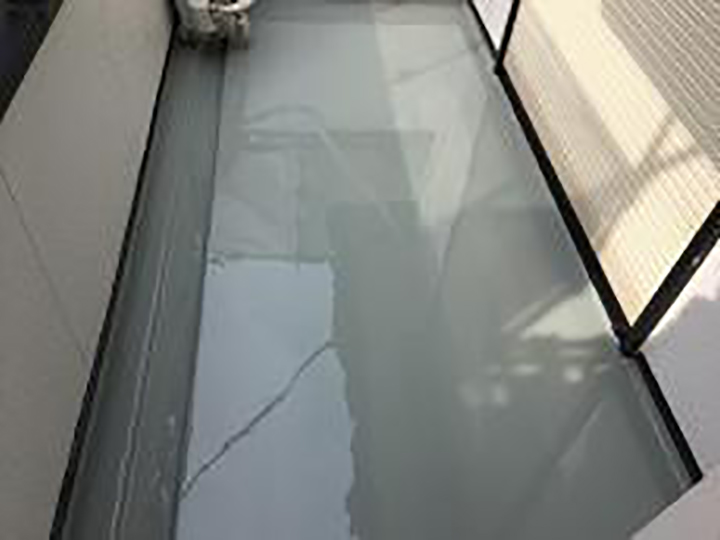 塗布完了後のお写真です。