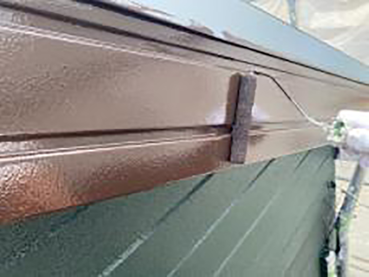 破風仕上げ2回目を行います。