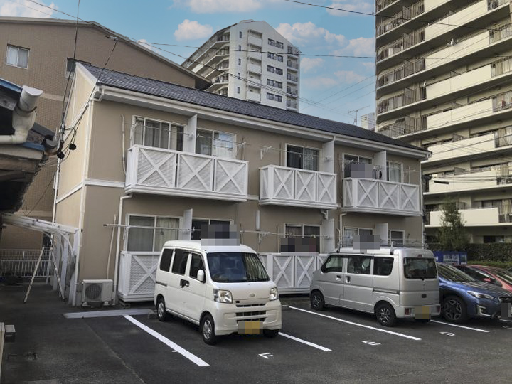 ラ〇ール〇見様 外装リフォーム工事／雨樋取替え工事／屋根カバー工法